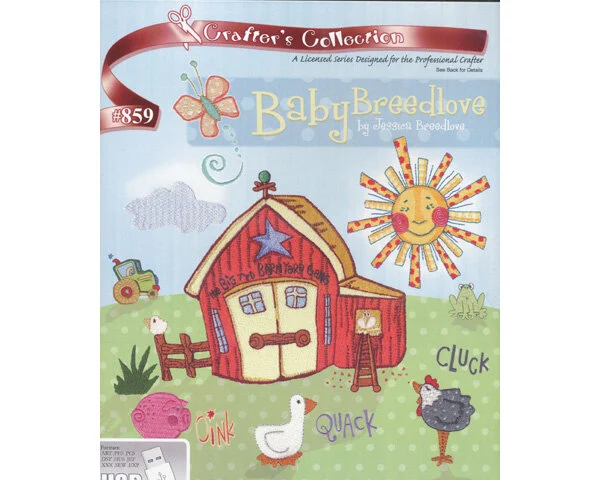 Stickmotiv-CD BABY BREEDLOVE, Sticken für Babys