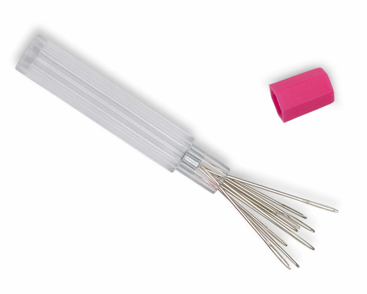 Sticknadel-Sortiment mit Magnet-Halter, 10 Stück, Prym Love