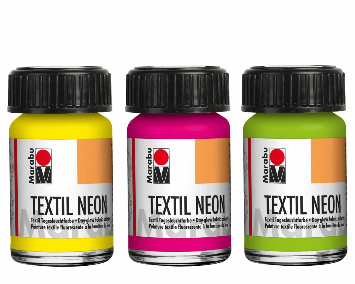 Stoffmalfarbe TEXTIL NEON, Marabu