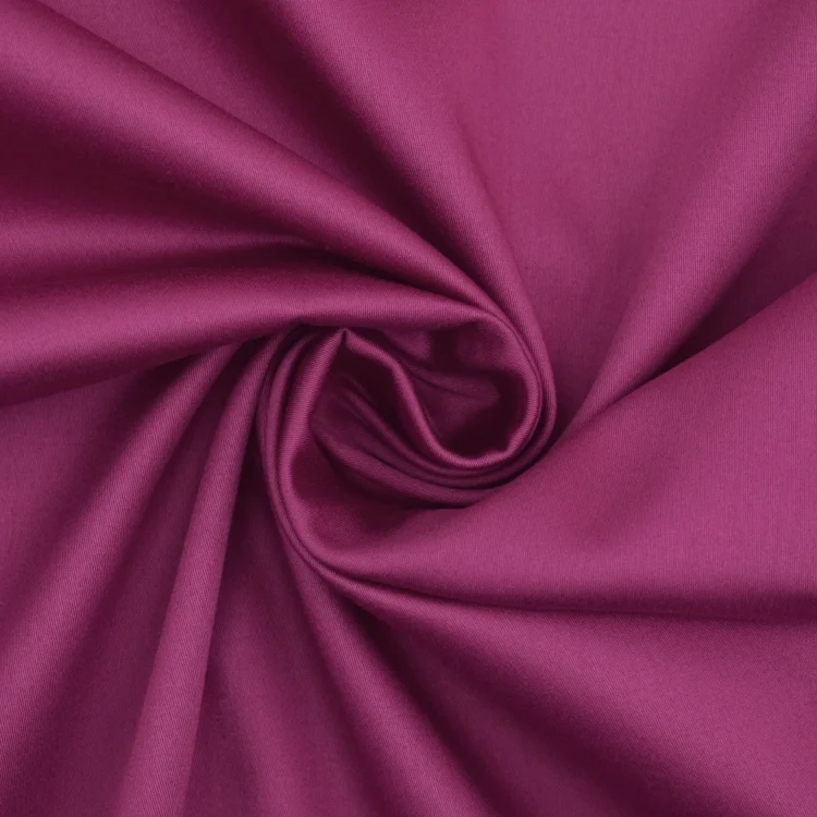 Stretch Baumwollsatin, magenta