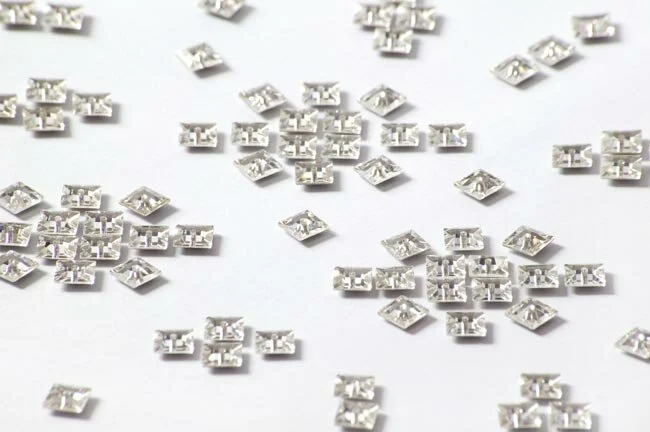 Swarovski-Strasssteine LOCHQUADRAT, 6 mm