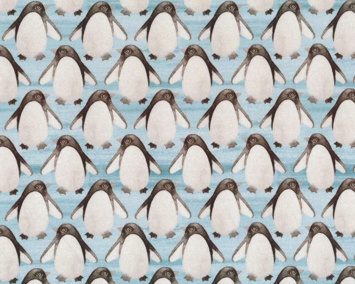 Sweatstoff POLAR PINGU, Pinguine, Hilco
