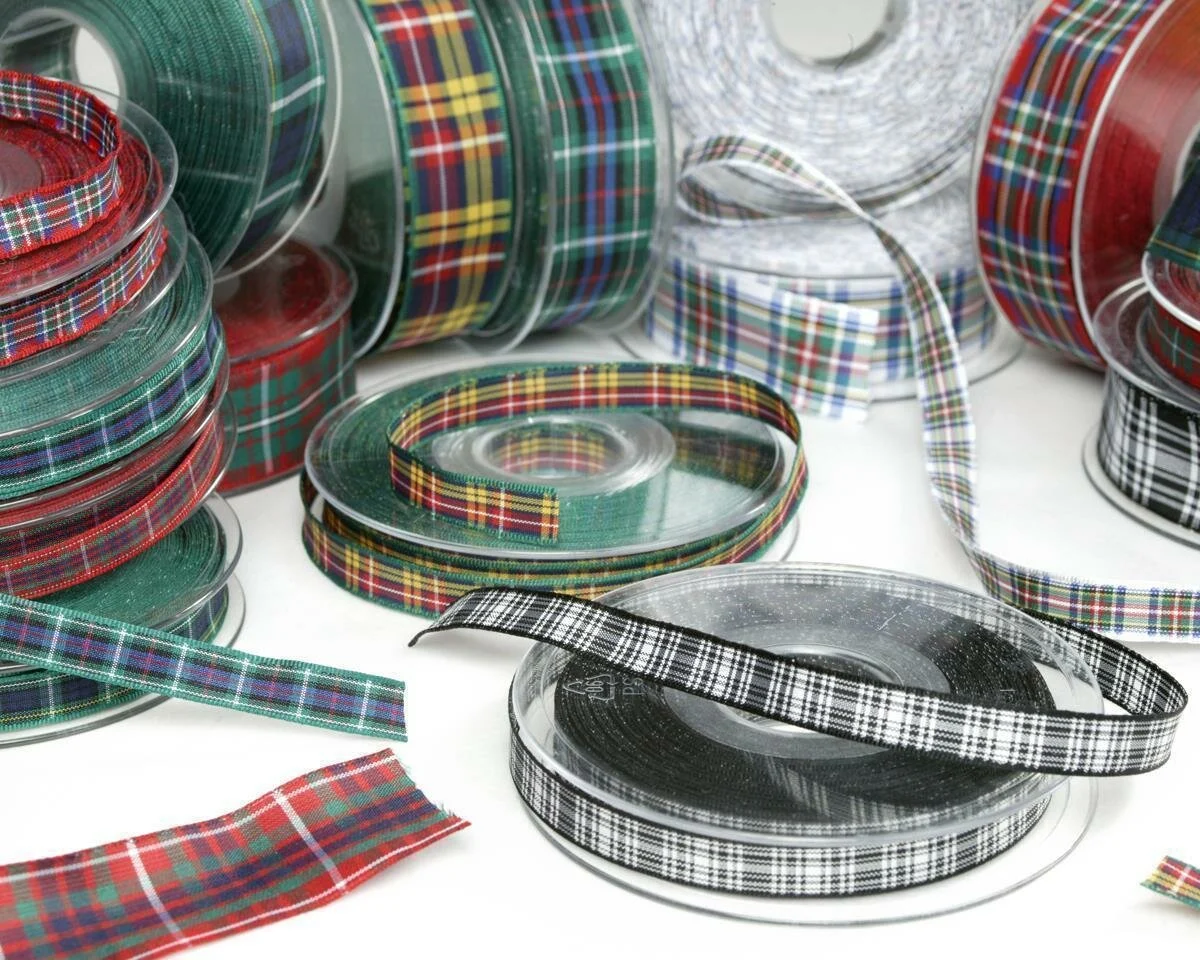 Taftband TARTAN, Schottenkaro