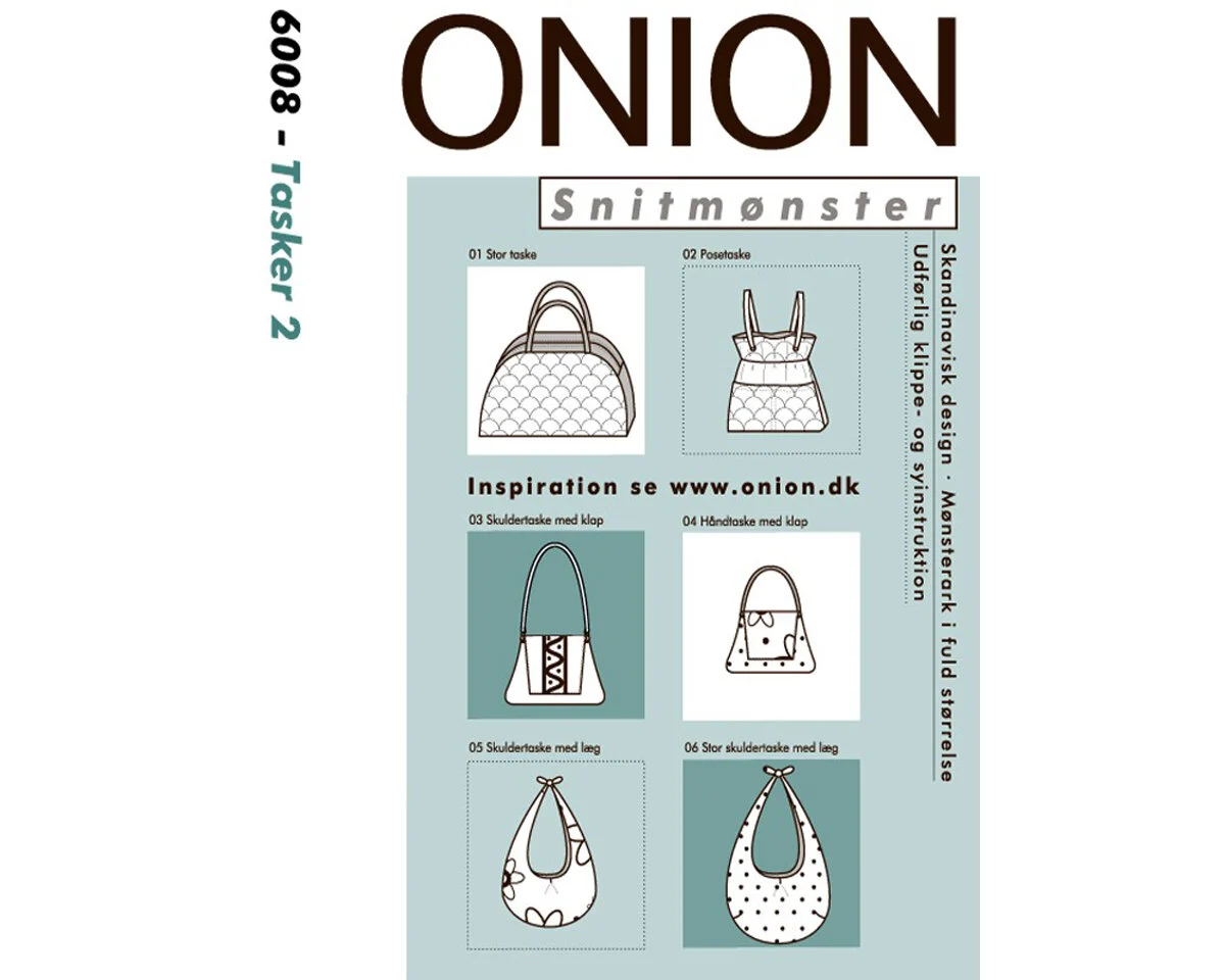 Taschen 2, Schnittmuster ONION 6008