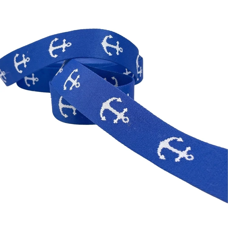 Taschengurtband Anker 37 mm, royalblau