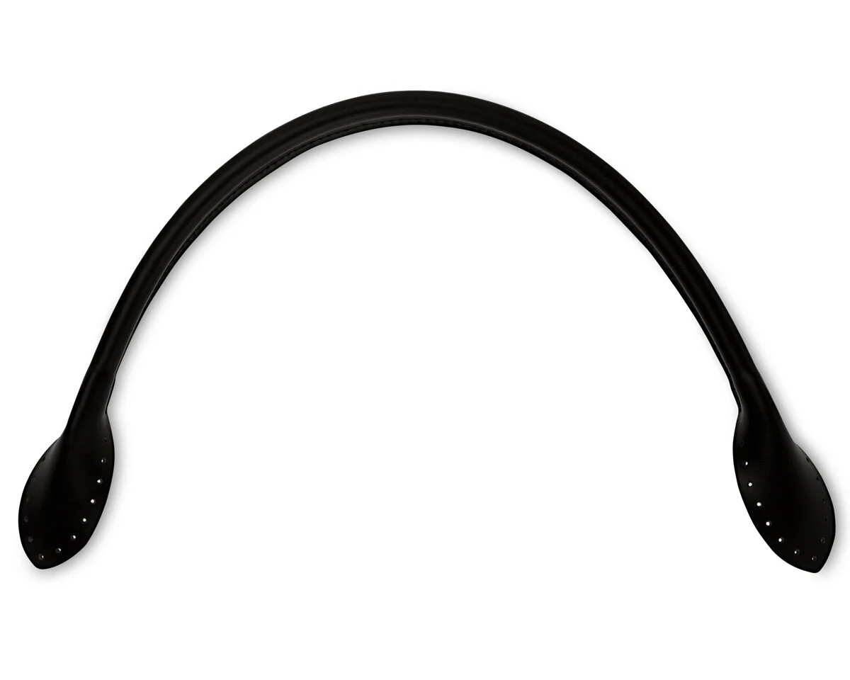 Taschenhenkel MARIE, echtes Leder, schwarz, Prym