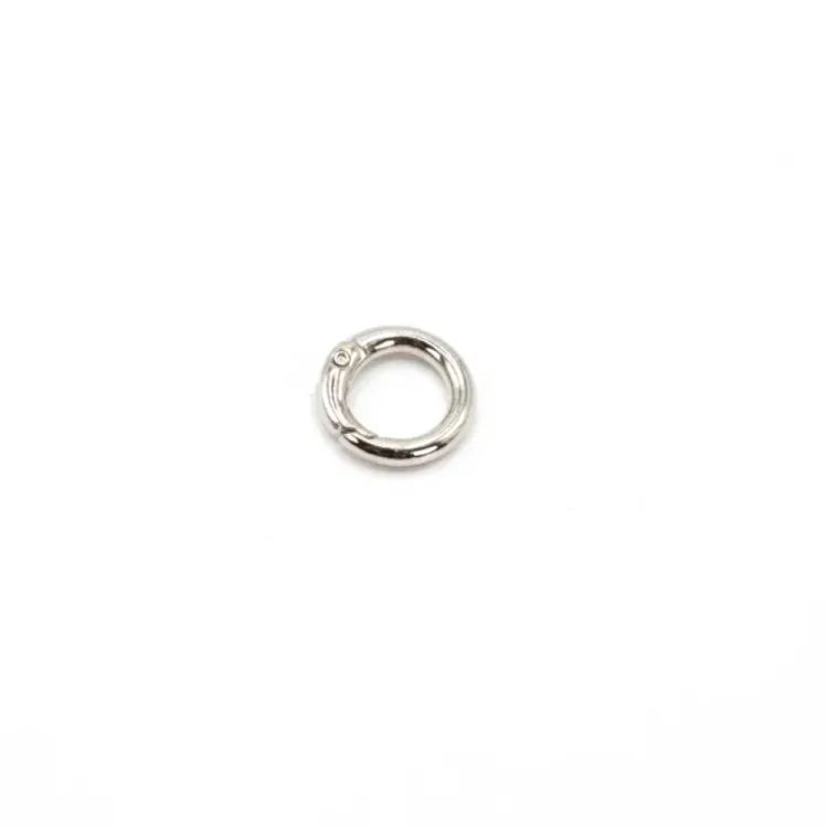 Taschenring 13mm silberfarbig