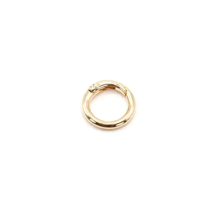 Taschenring 18mm goldfarbig