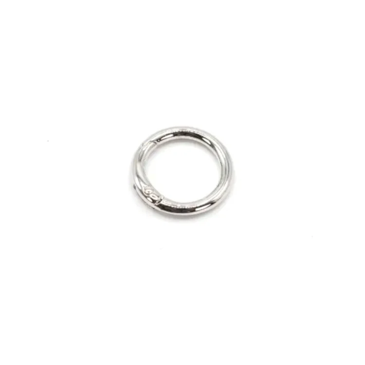 Taschenring 20mm silberfarbig