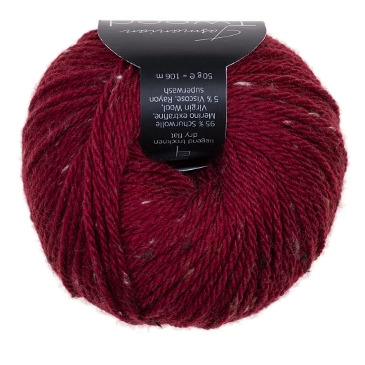 Tasmanian Tweed Atelier Zitron - 21 burgund