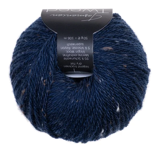 Tasmanian Tweed Atelier Zitron - 20 marine