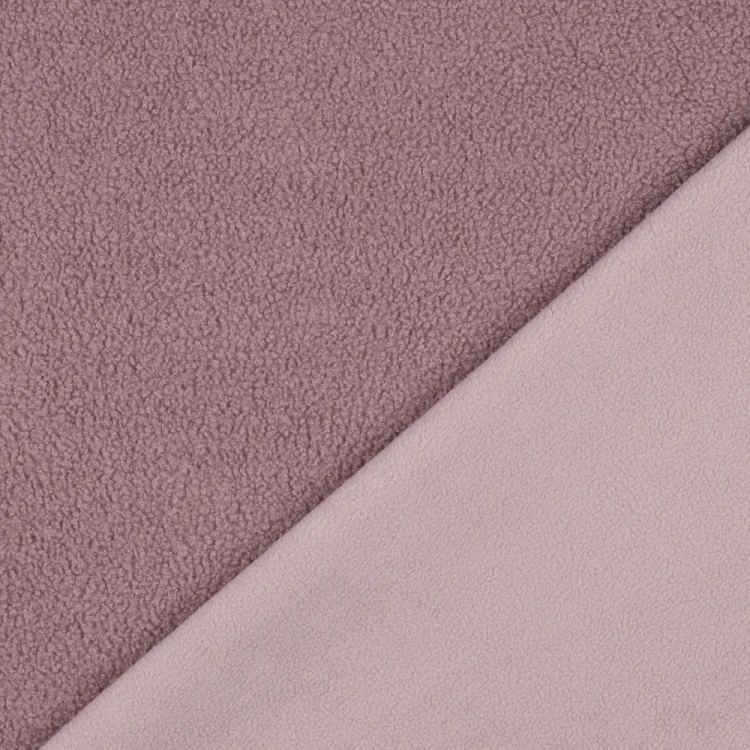 Teddyfleece Doubleface, altflieder