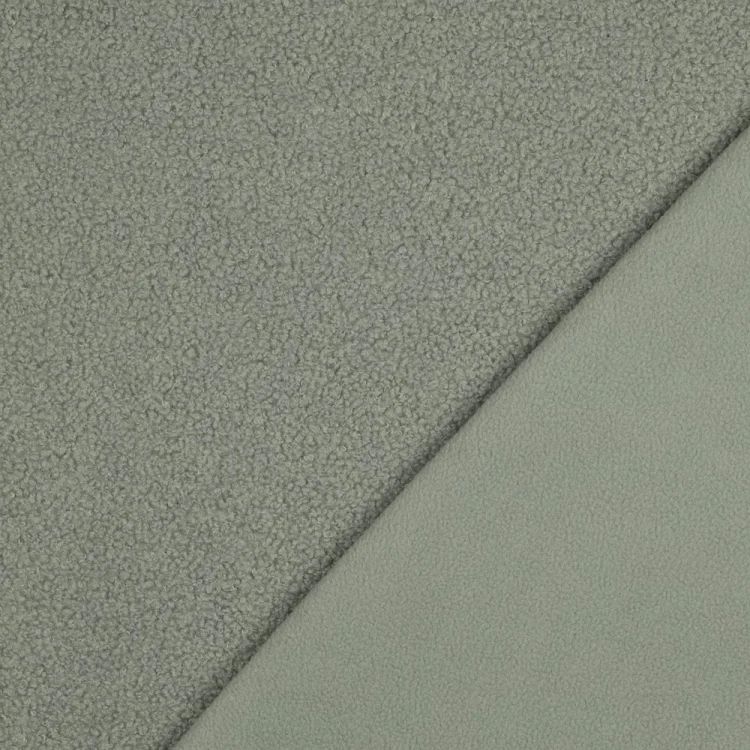 Teddyfleece Doubleface, blassgrün
