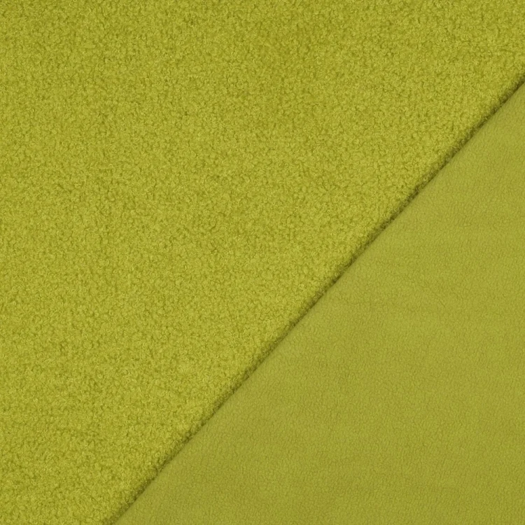 Teddyfleece Doubleface, limette