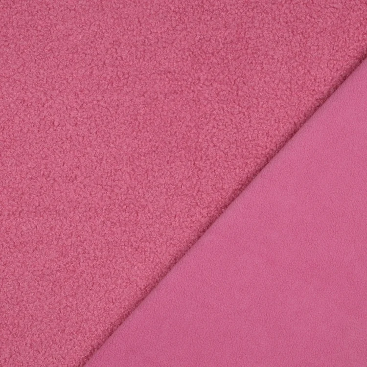 Teddyfleece Doubleface, pink