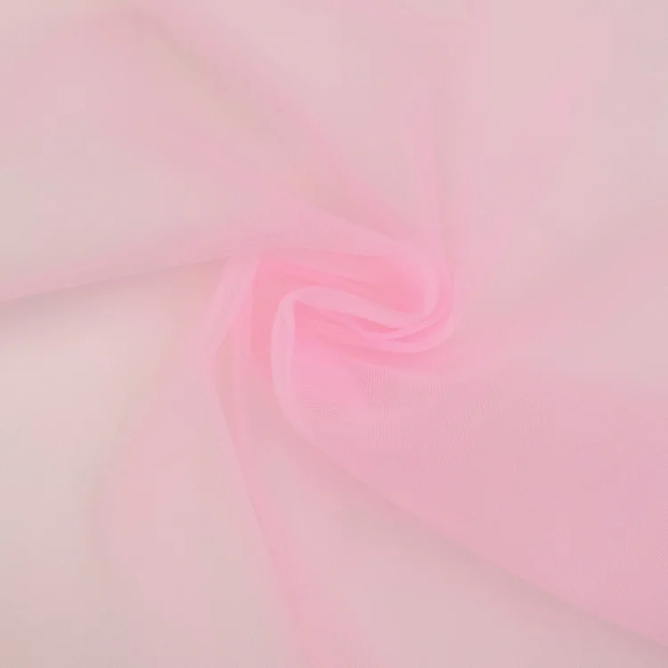 Tüll uni 275 cm, rosa