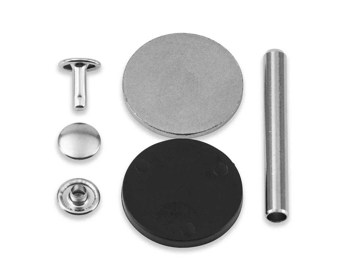 Vario Creative Tool HOHLNIETEN, 2 Größen, silber, Prym