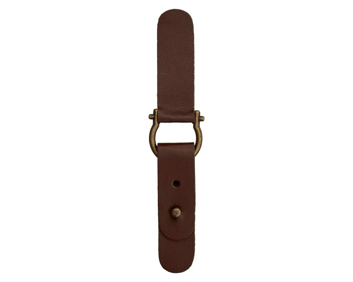 Verschluss für Dufflecoat, braun und schwarz, Union Knopf