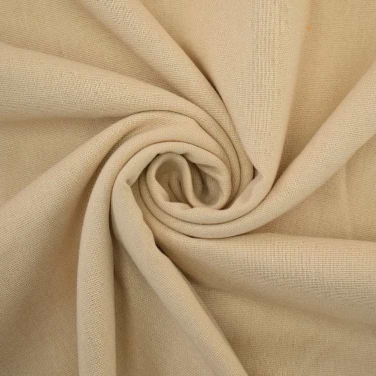 Viskose Leinen Mix Uni, creme