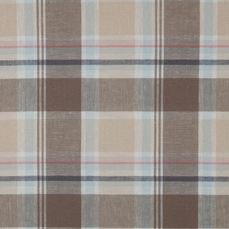 Viskose Leinen Squares, taupe