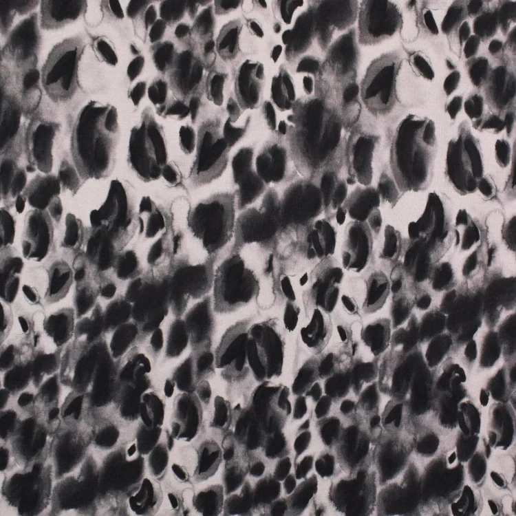 Viskose Mix Jersey Animal Skin, taupe