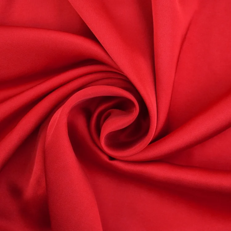 Viskose Satin Ellen, rot