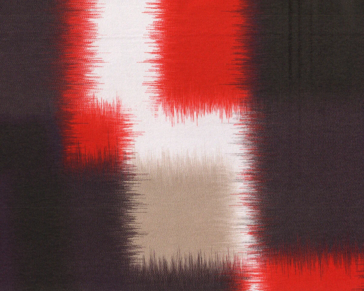 Viskose-Strickjersey ASTRID, Farbflächenmuster, lila-rot, Hilco