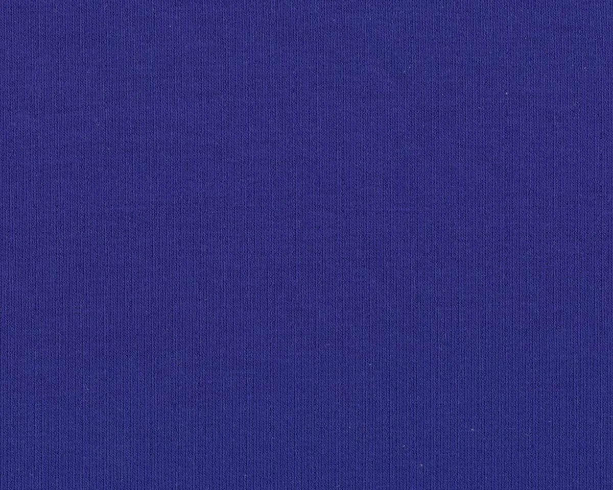 Viskose-Sweatstoff STEVE, einfarbig, royalblau, Toptex