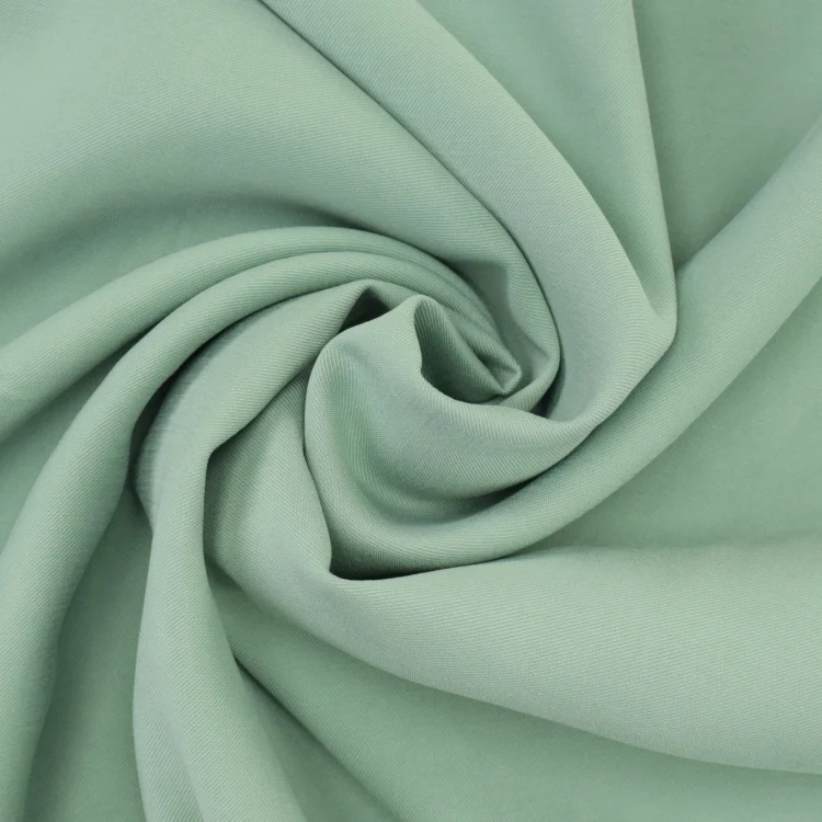 Viskose Twill, blassgrün