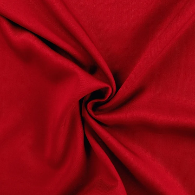 Viskose Twill, rot