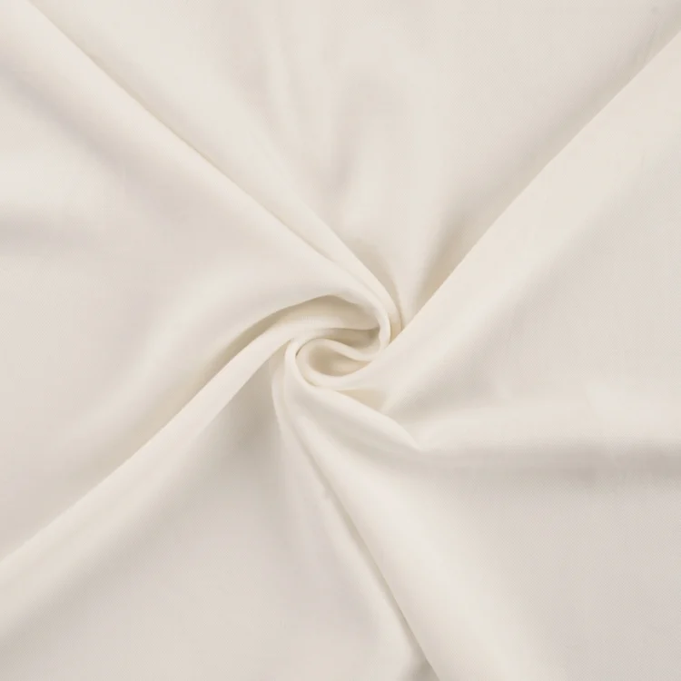 Viskose Twill, wollweiß