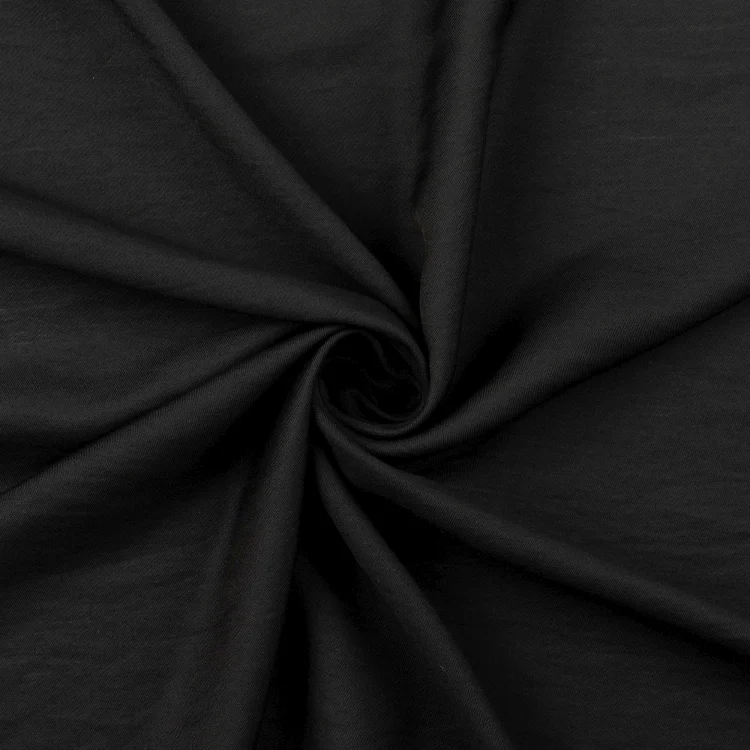 Viskose Voile Leni, schwarz