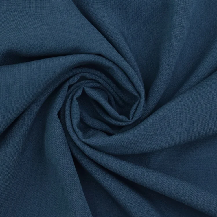 Viskose Voile uni, jeansblau