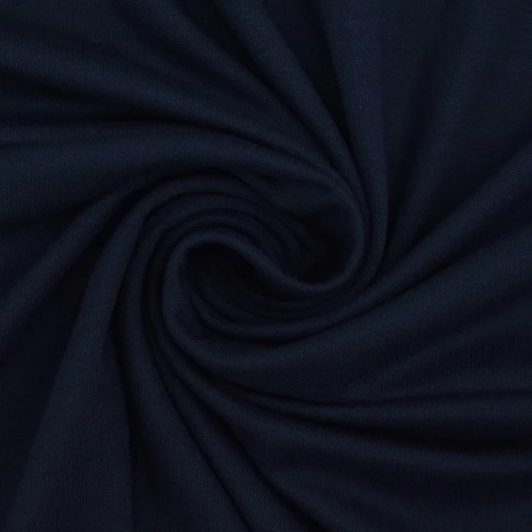 Viskosejersey tiefblau