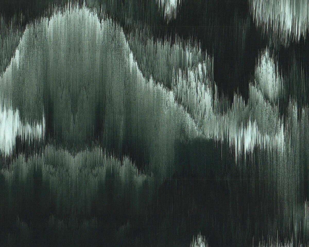 Viskosestoff DRIPSTONES, mintgrün-schwarz, Thorsten Berger