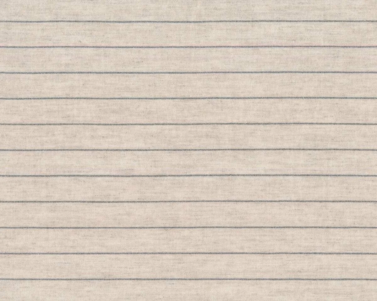 Viskosestoff ECOVERO™ mit Leinen MELISSA, Streifen, beige-schwarz, Hilco