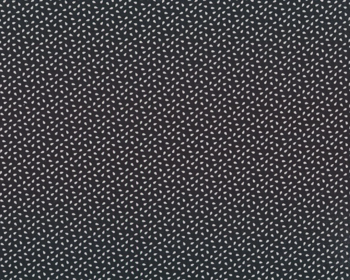 Viskosestoff TENCEL™,MAKULO, Tropfen, schwarz,Toptex