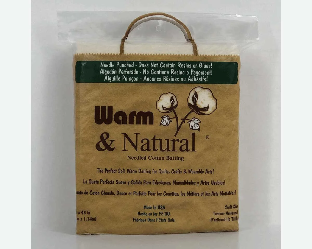 Volumenvlies WARM & NATURAL, Craft Size 0,86 x 1,14 m, The Warm Company