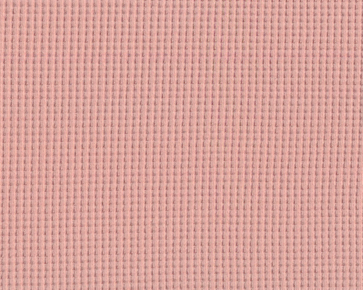 Waffeljersey KNITTED WAFFLE, altrosa, Hilco