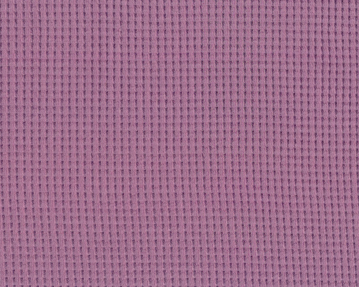 Waffeljersey KNITTED WAFFLE, helllila, Hilco