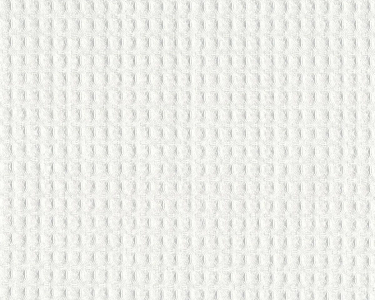 Waffelpique PETIT aus Baumwolle, weiß, Leitner Leinen