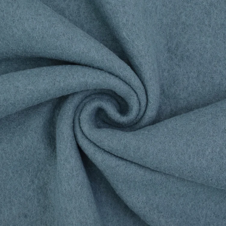 Walkloden jeansblau