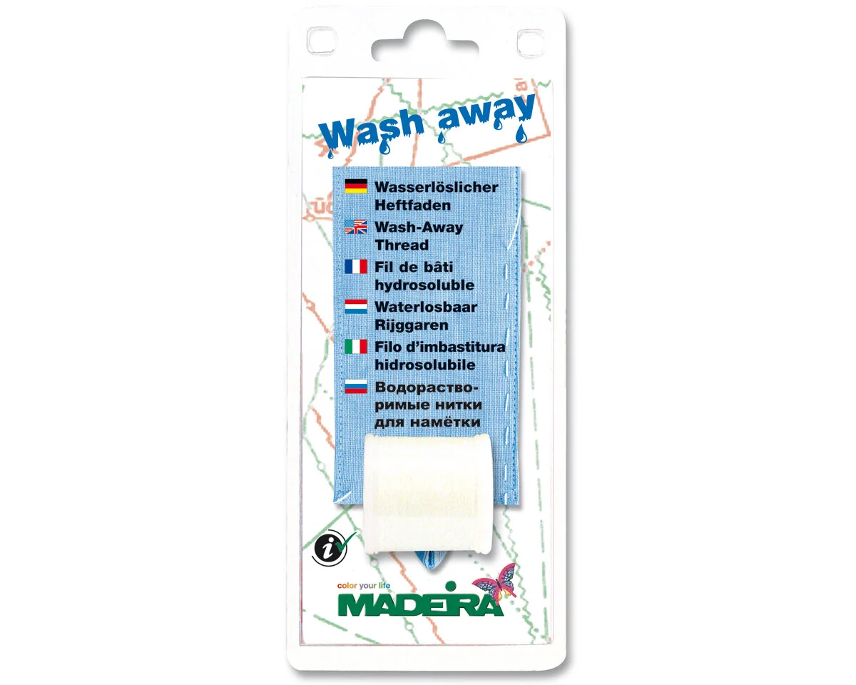 Wasserlöslicher Heftfaden WASH AWAY, Madeira