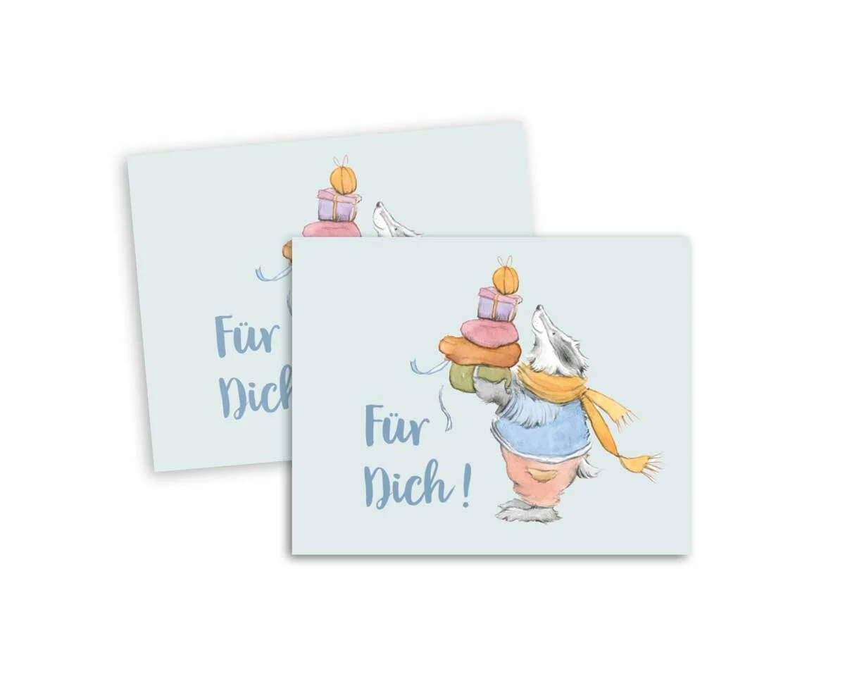 Web-Etikett DACHS FÜR DICH!, Acufactum