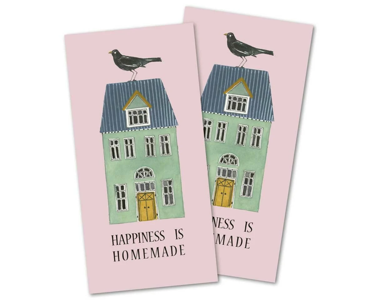 Web-Etikett HAUS HAPPINESS, Kerstin Heß, Acufactum