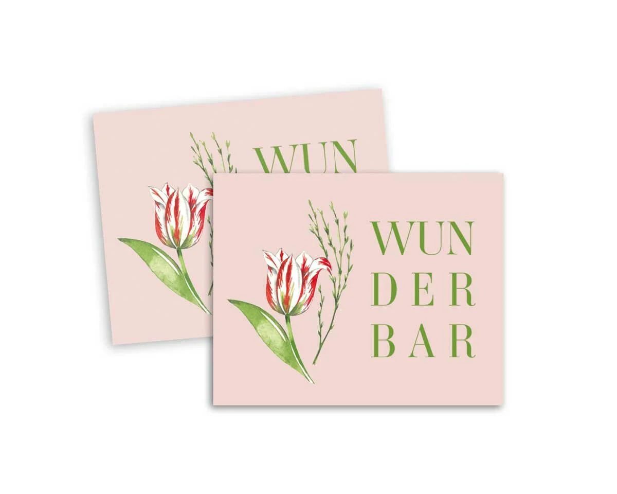 Web-Etikett WUNDERBAR, Acufactum