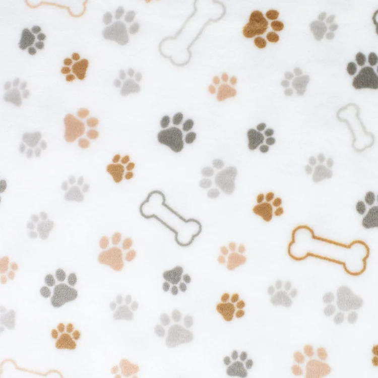 Wellnessfleece Dogs, weiß