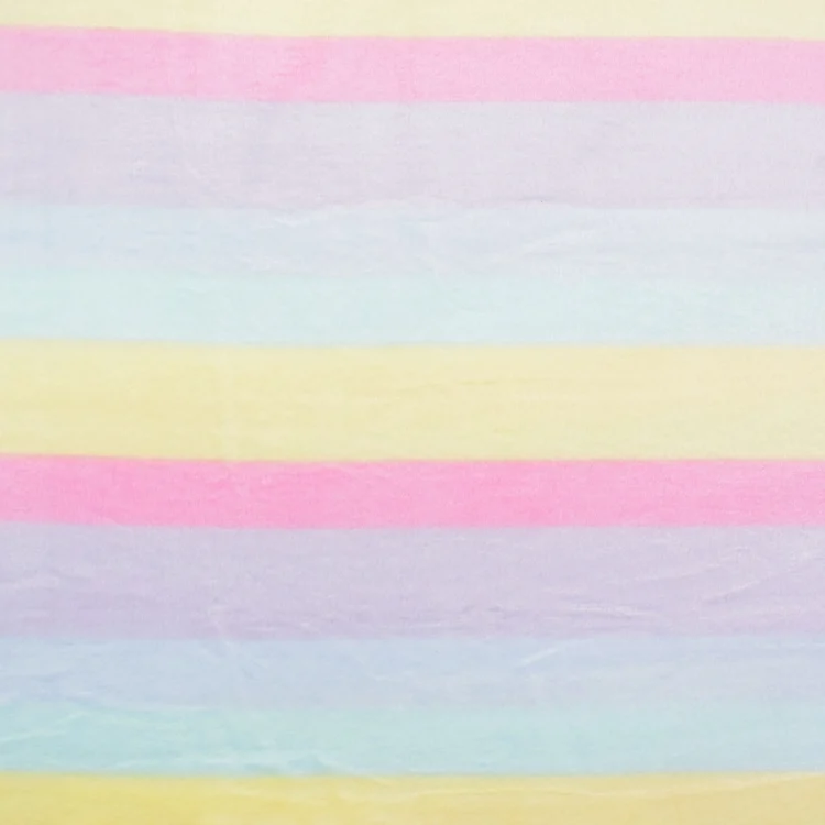 Wellnessfleece Rainbow Stripes, multicolor