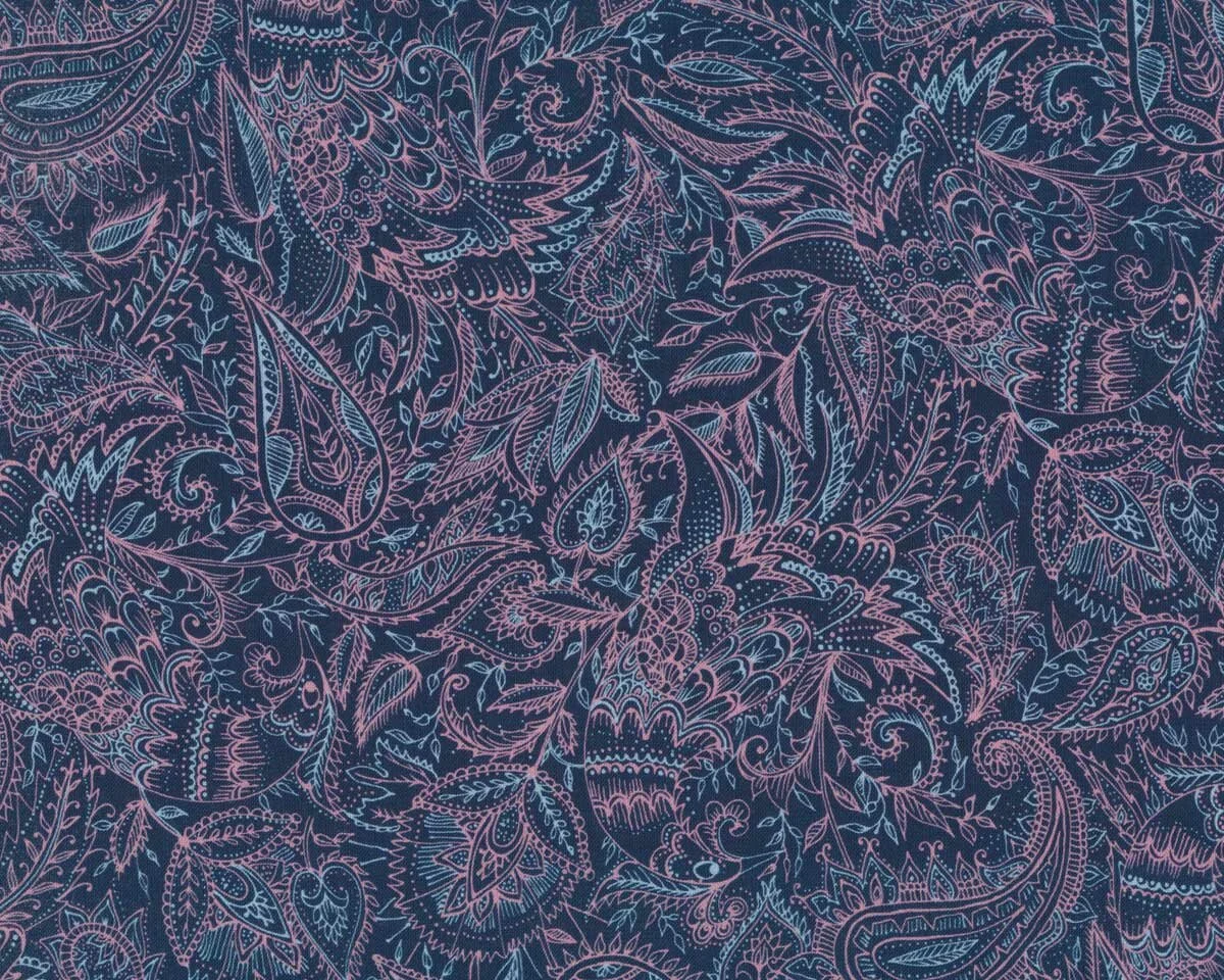 Westfalenstoffe BALI, Paisley, dunkelblau
