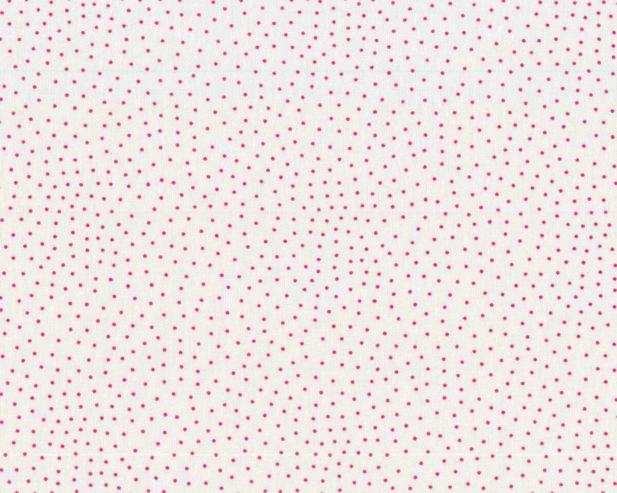 Westfalenstoffe CAPRI, Pünktchen, weiß-pink